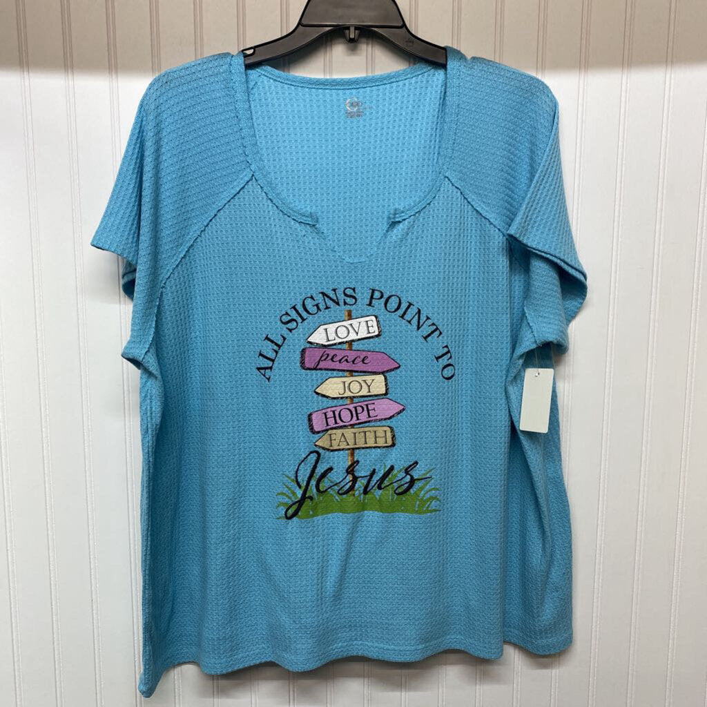 KNIT T-SHIRT