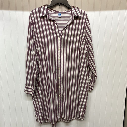 LONG SLEEVE BUTTON DOWN DRESS