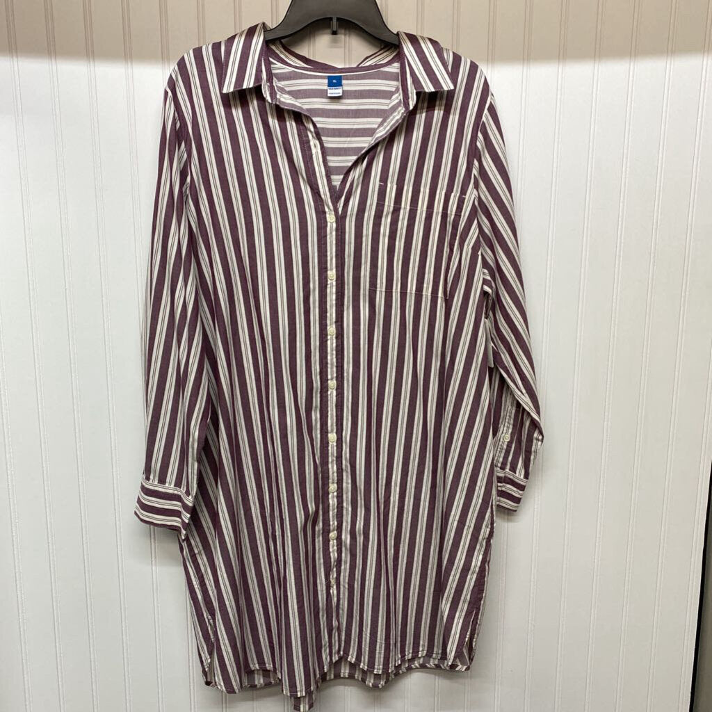 LONG SLEEVE BUTTON DOWN DRESS