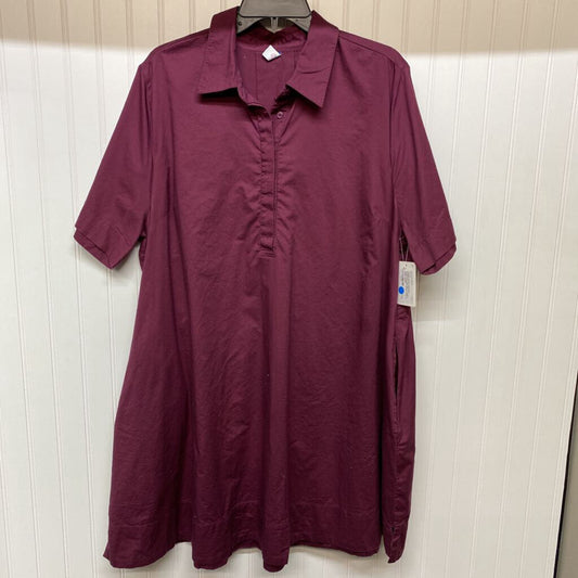 SHORT SLEEVE SHORT DRESS