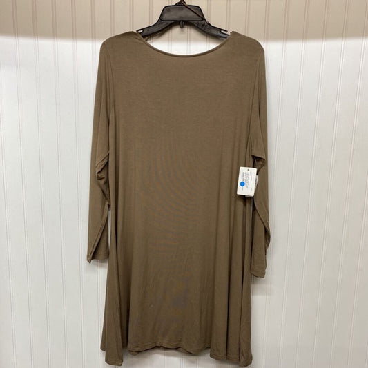 LONG SLEEVE KNIT SHORT DRESS