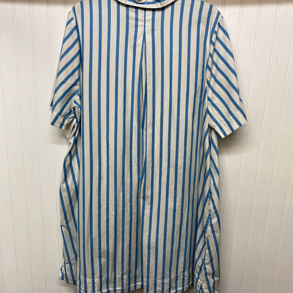 SHORT SLEEVE SHORT DRESS