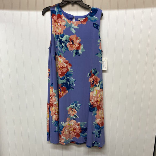 SLEEVELESS FLORAL DRESS