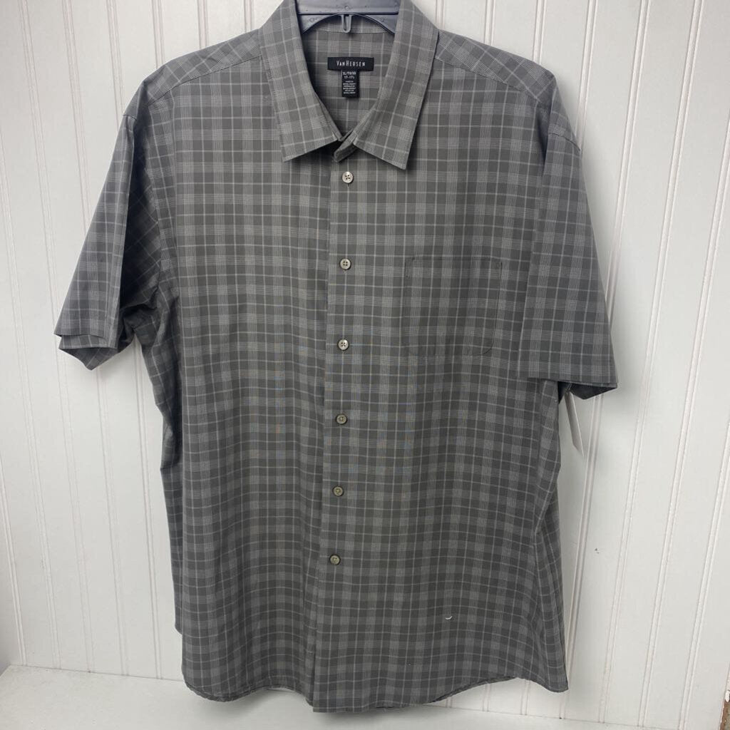 MENS SHORT SLEEVE BUTTON UP