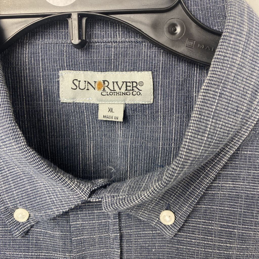 MENS SHORT SLEEVE BUTTON UP
