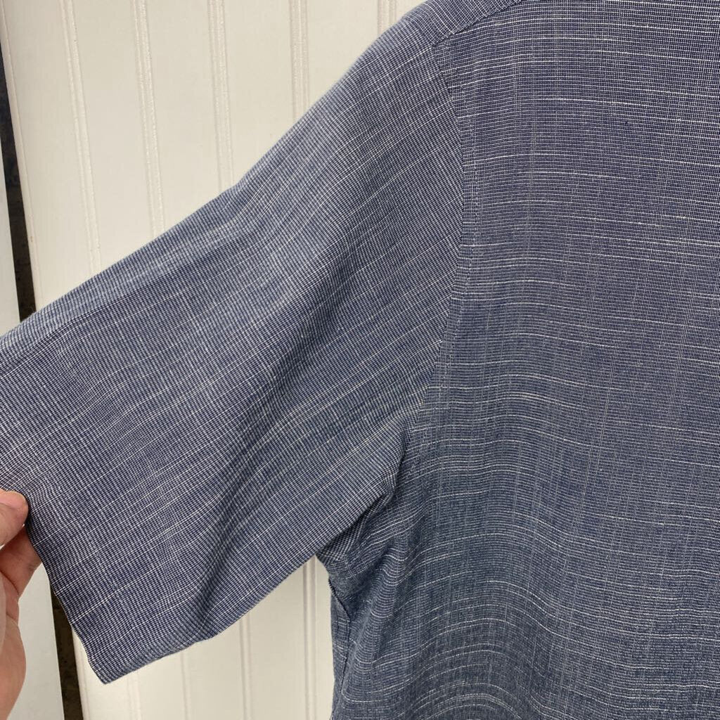 MENS SHORT SLEEVE BUTTON UP