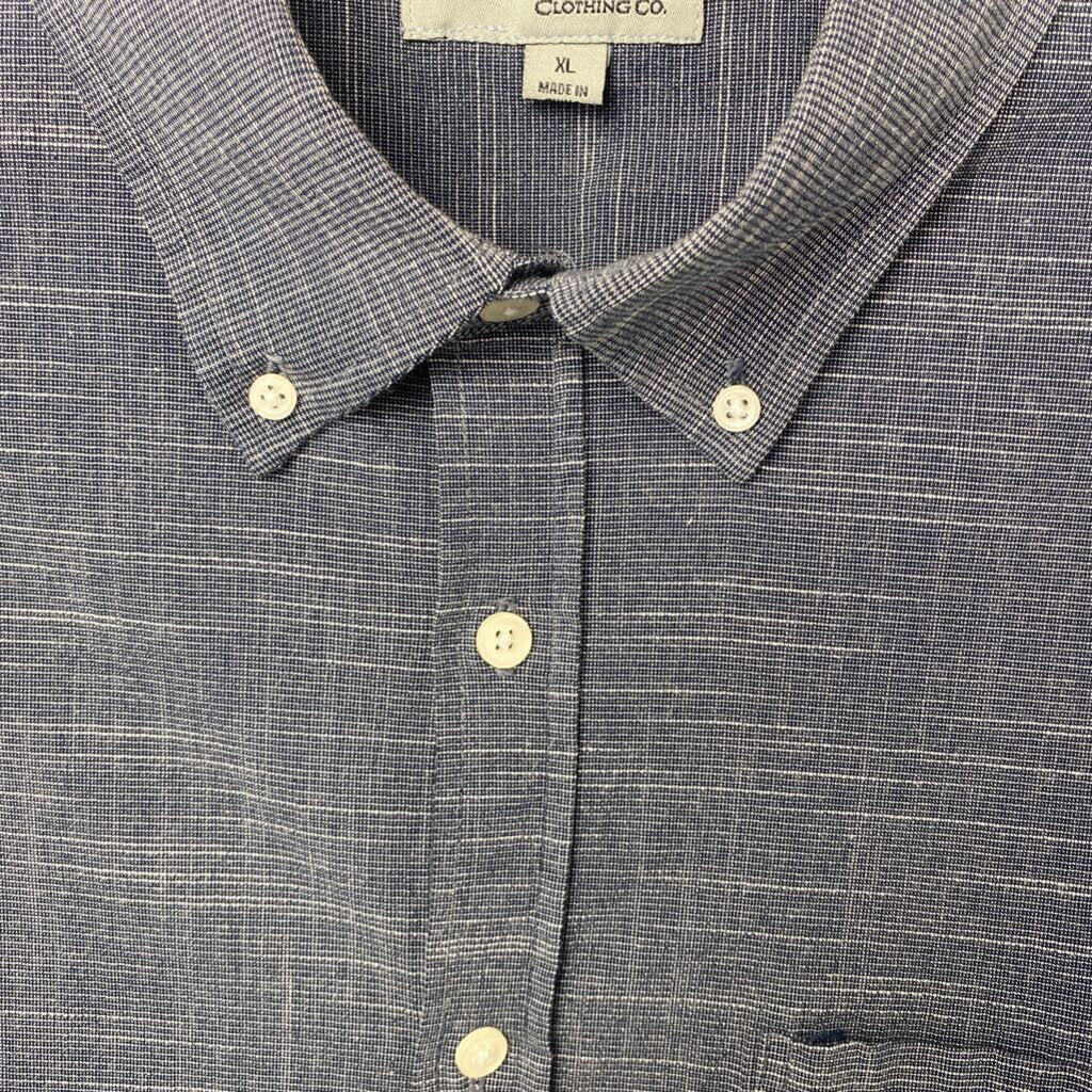 MENS SHORT SLEEVE BUTTON UP