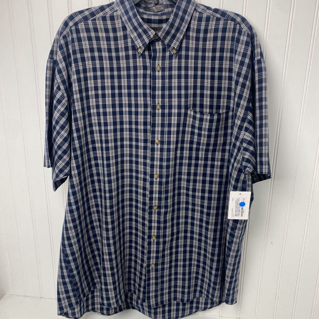 MENS SHORT SLEEVE BUTTON UP
