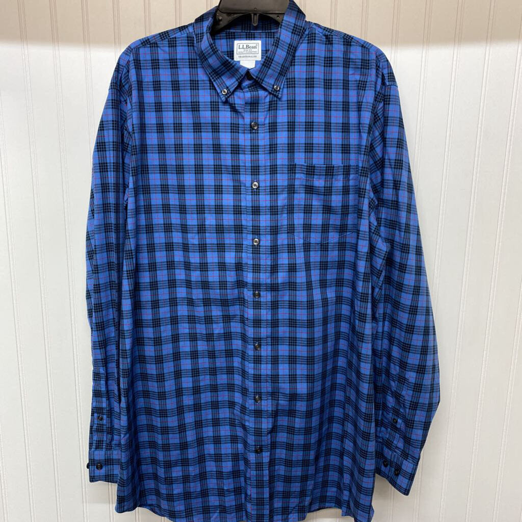 MENS LONG SLEEVE BUTTON UP