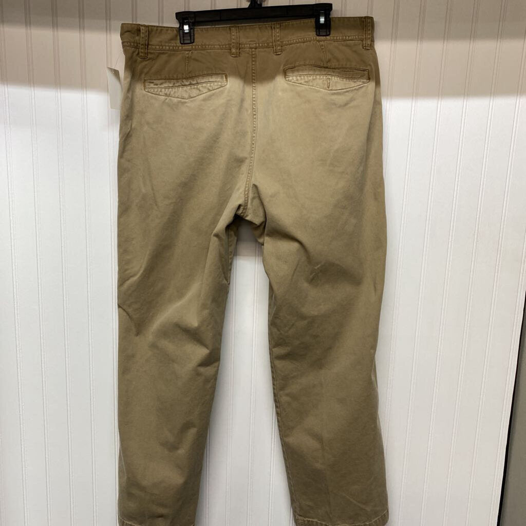 MENS LOOSE KHAKI PANTS