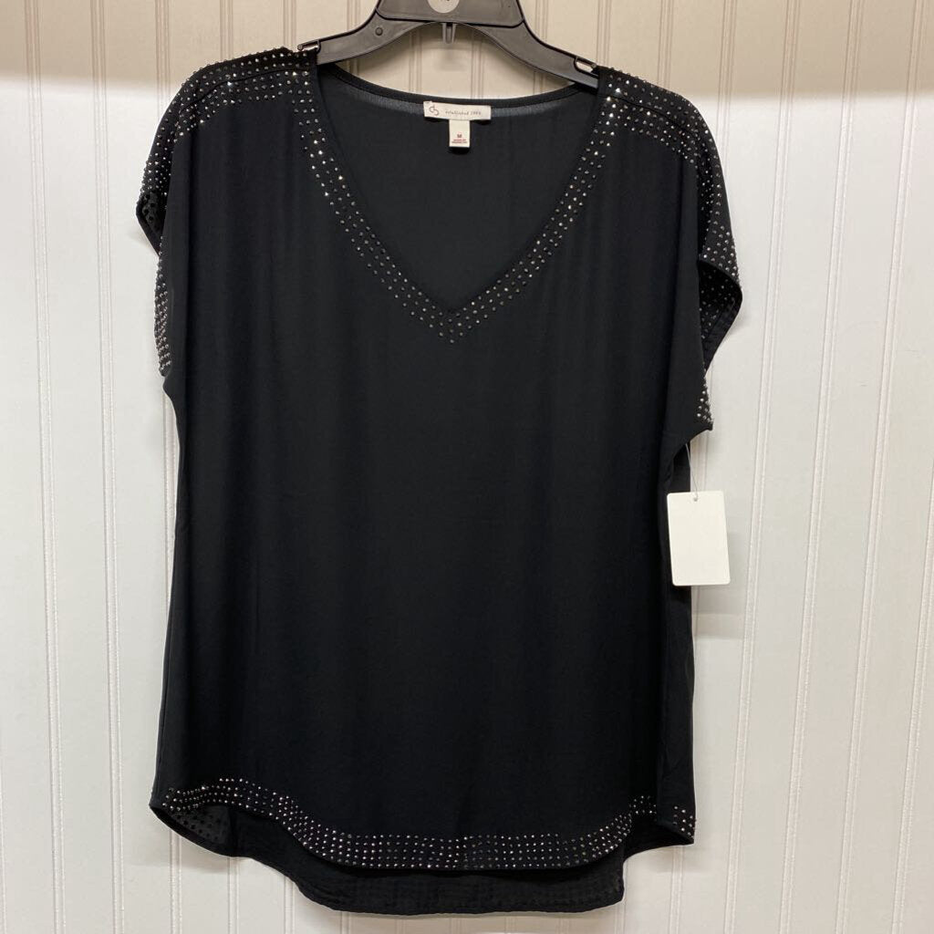 EMBELLISHED SHORT SLEEVE TOP