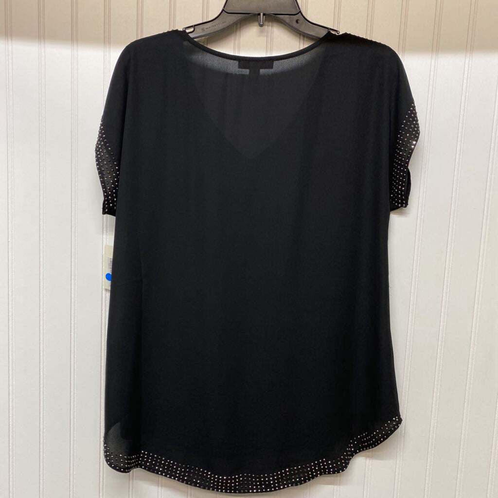 EMBELLISHED SHORT SLEEVE TOP