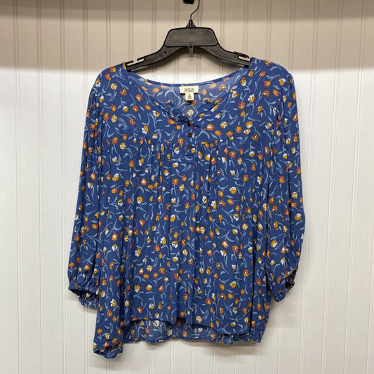 LONG SLEEVE FLORAL BLOUSE