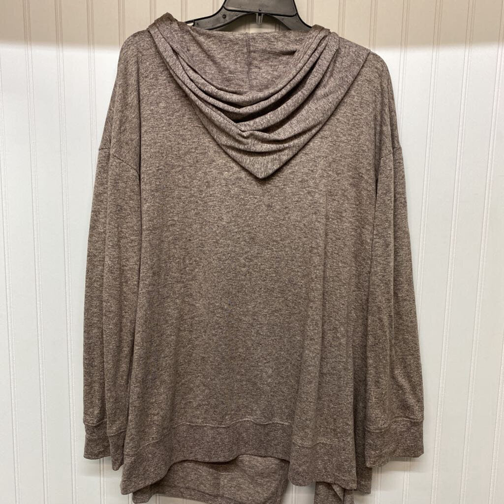 LONG SLEEVE HOODED TOP