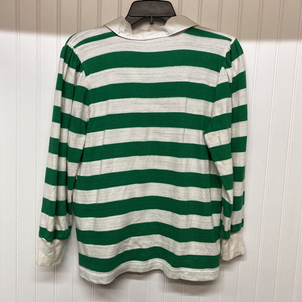 STRIPED LONG SLEEVE TOP