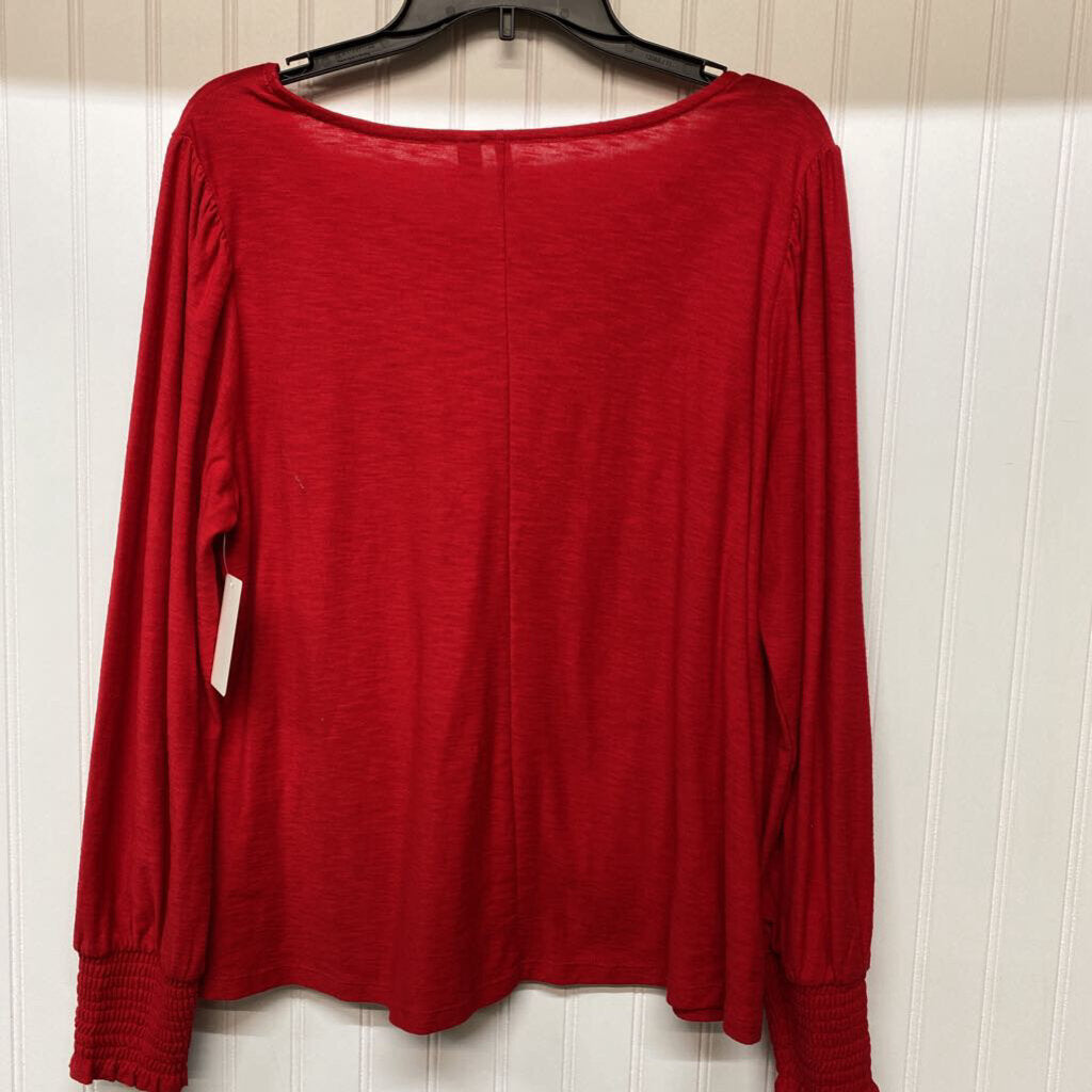 LONG SLEEVE KNIT TOP