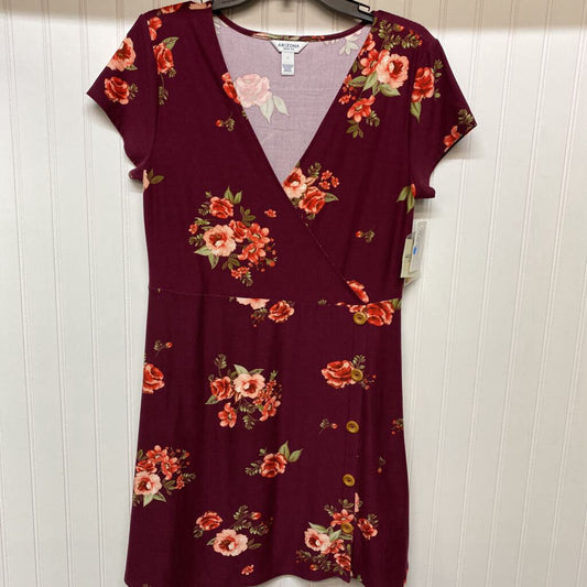 SHORT SLEEVE SHORT DRESS