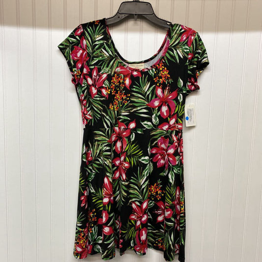 SHORT SLEEVE SHORT DRESS