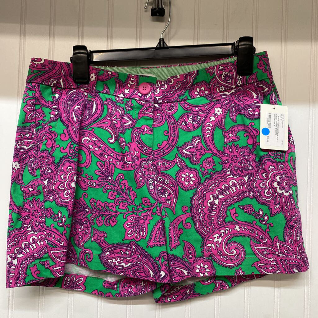 PAISLEY PRINT SHORTS
