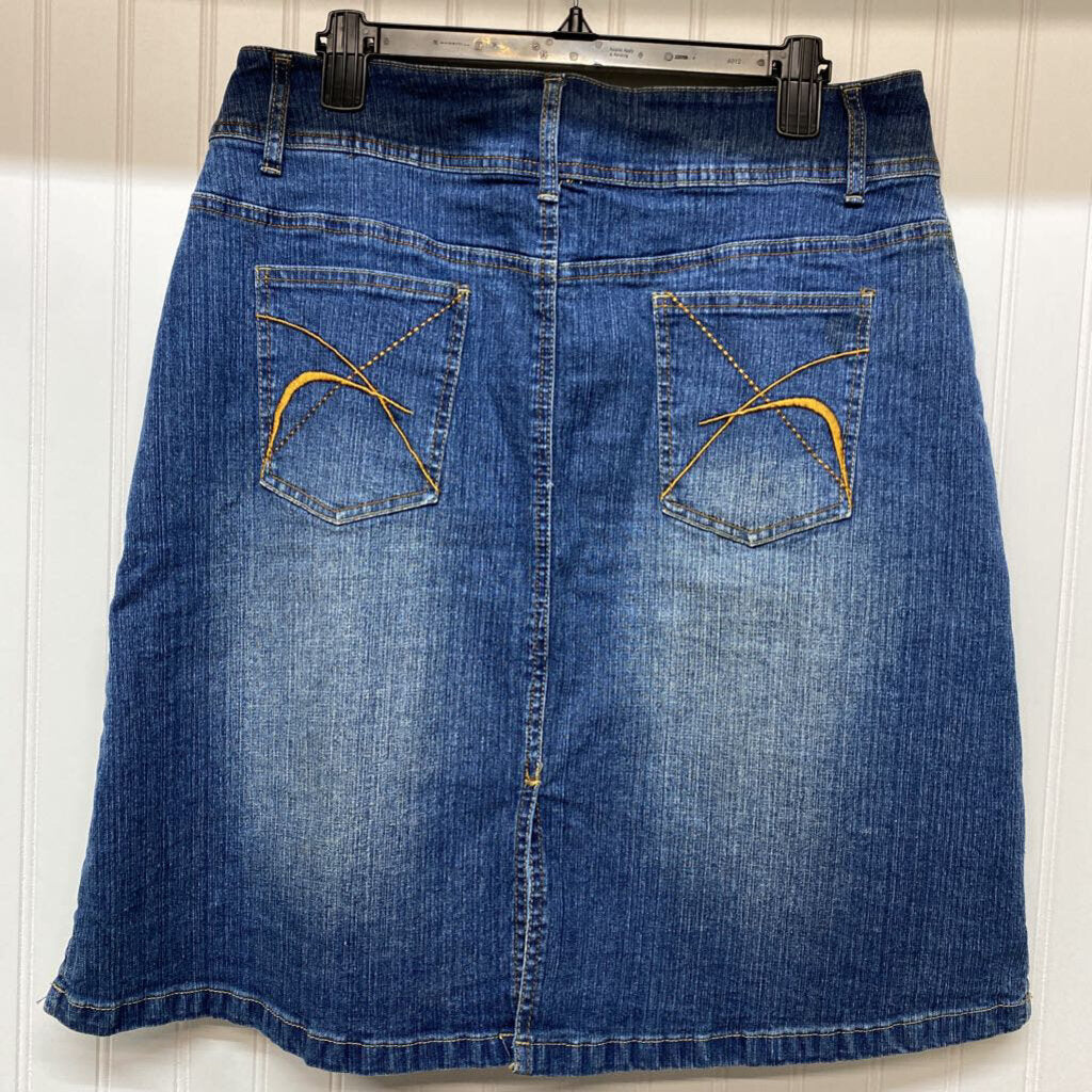 SHORT DENIM SKIRT