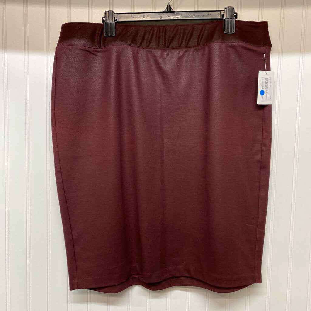 SOLID KNIT SHORT SKIRT