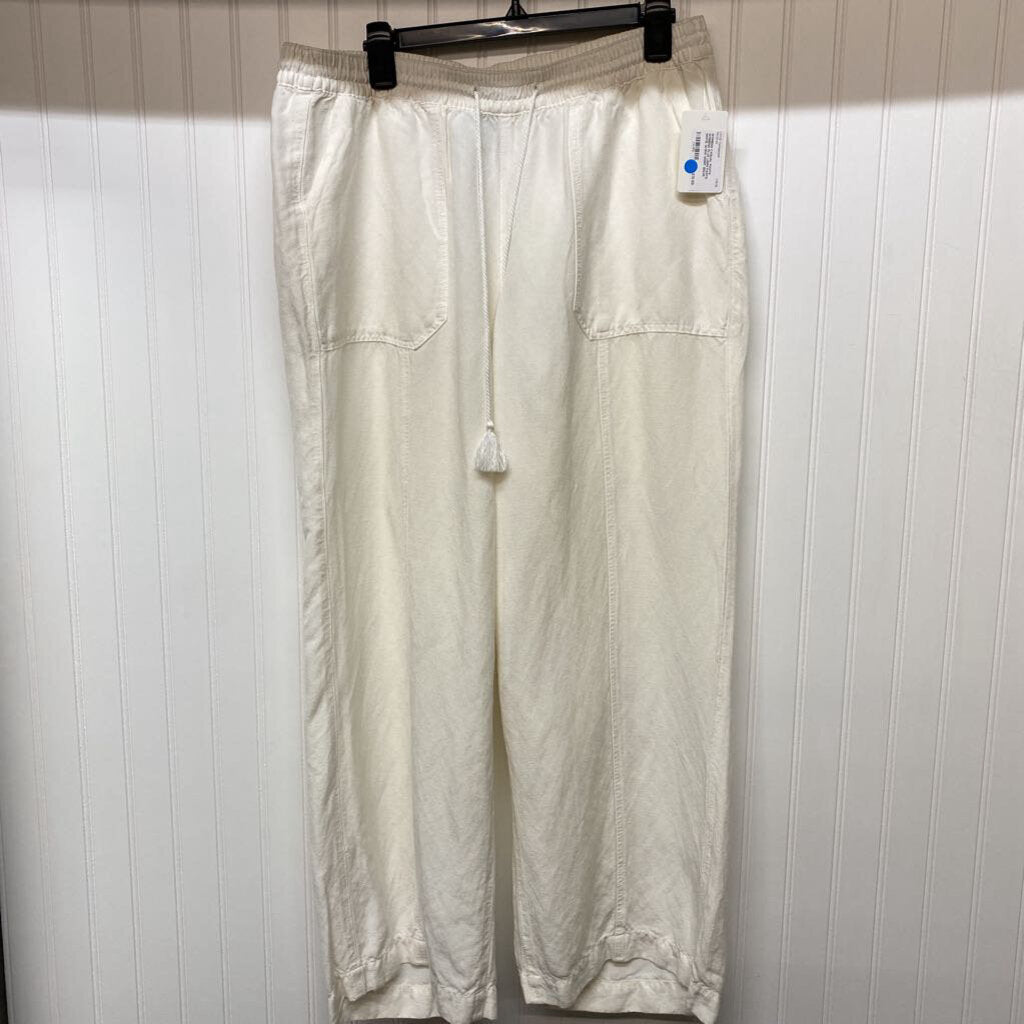 WOMENS PLUS LINEN PANTS