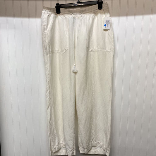 WOMENS PLUS LINEN PANTS