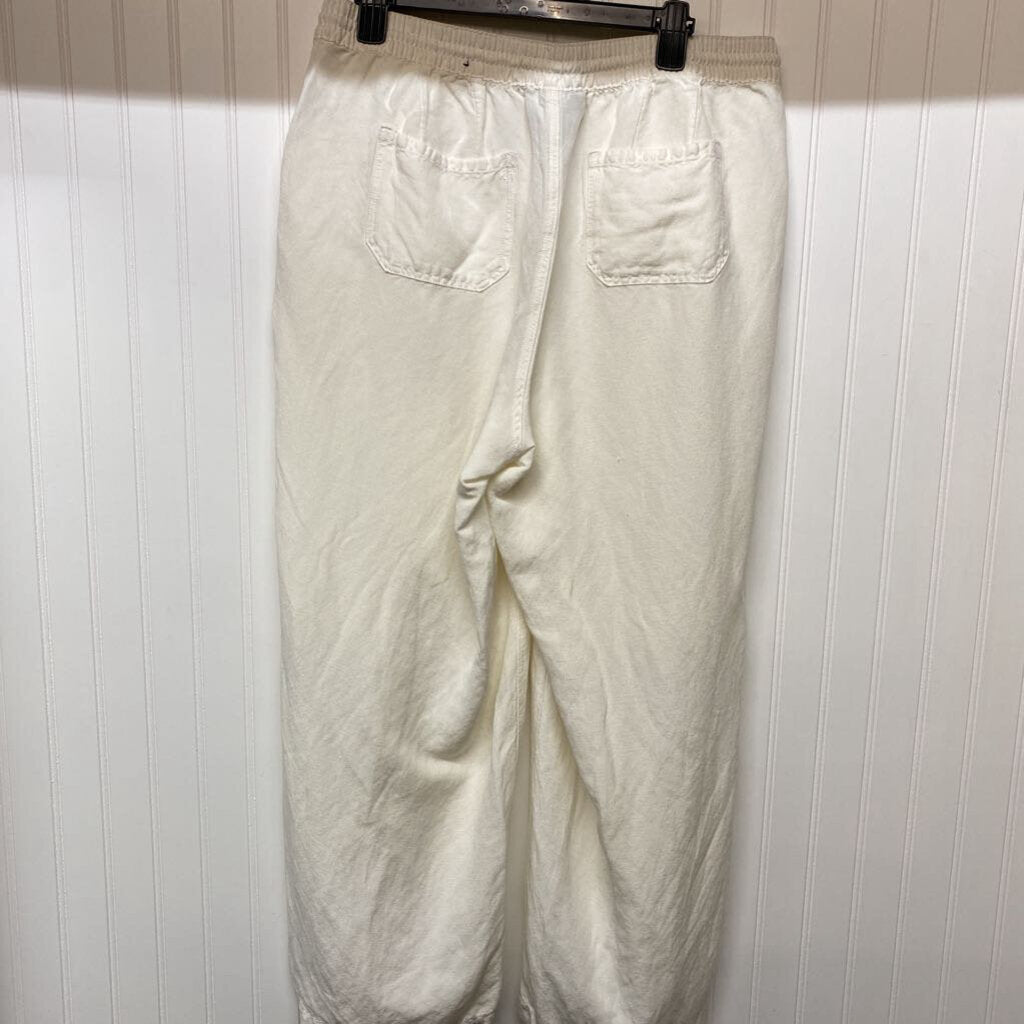 WOMENS PLUS LINEN PANTS