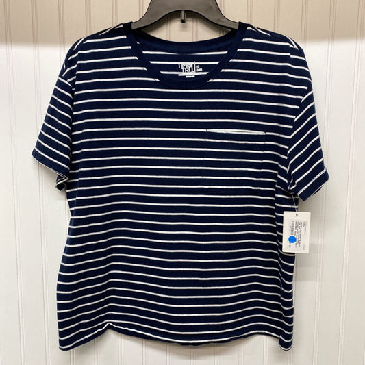 STRIPED POCKET SHORT SLEEVED