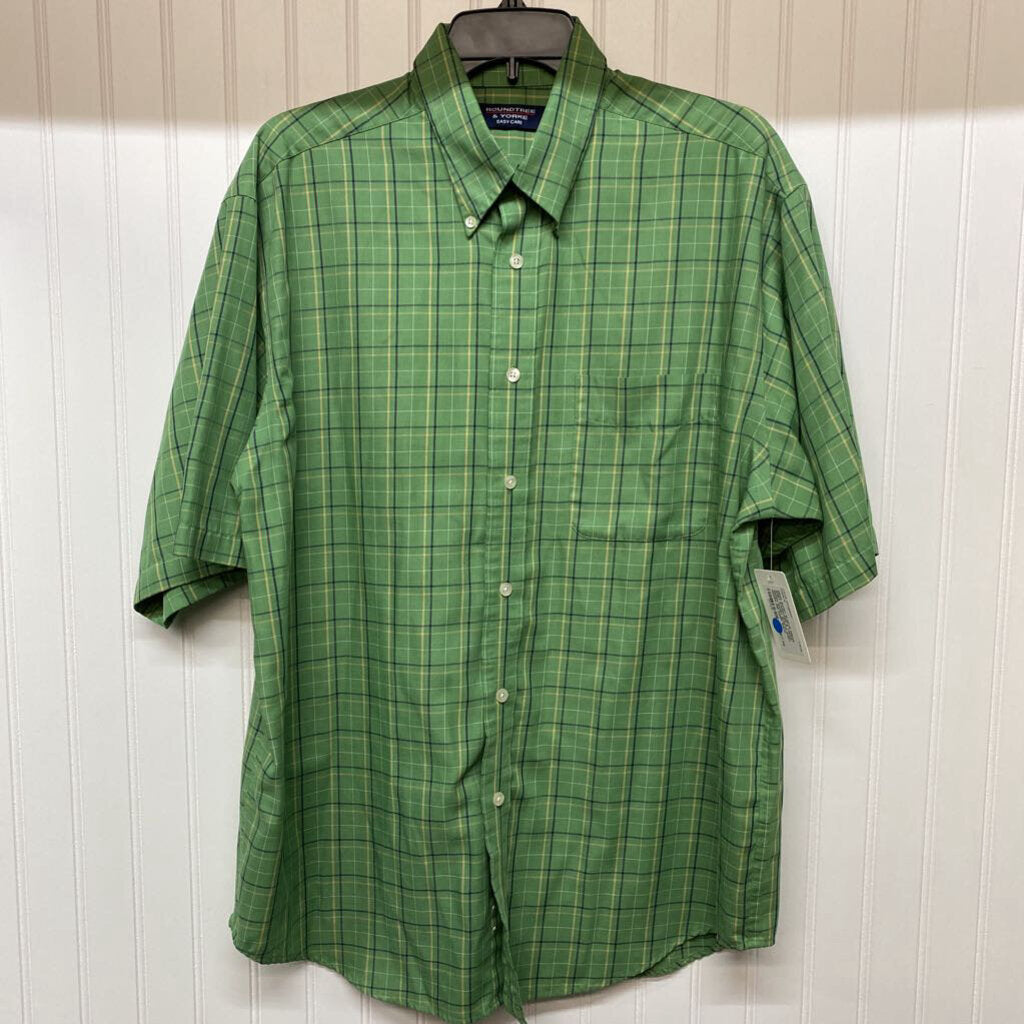 GREEN SHORT SLEEVE SHIRT