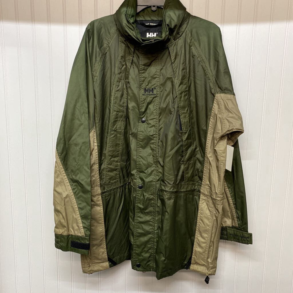 GREEN RAINCOAT