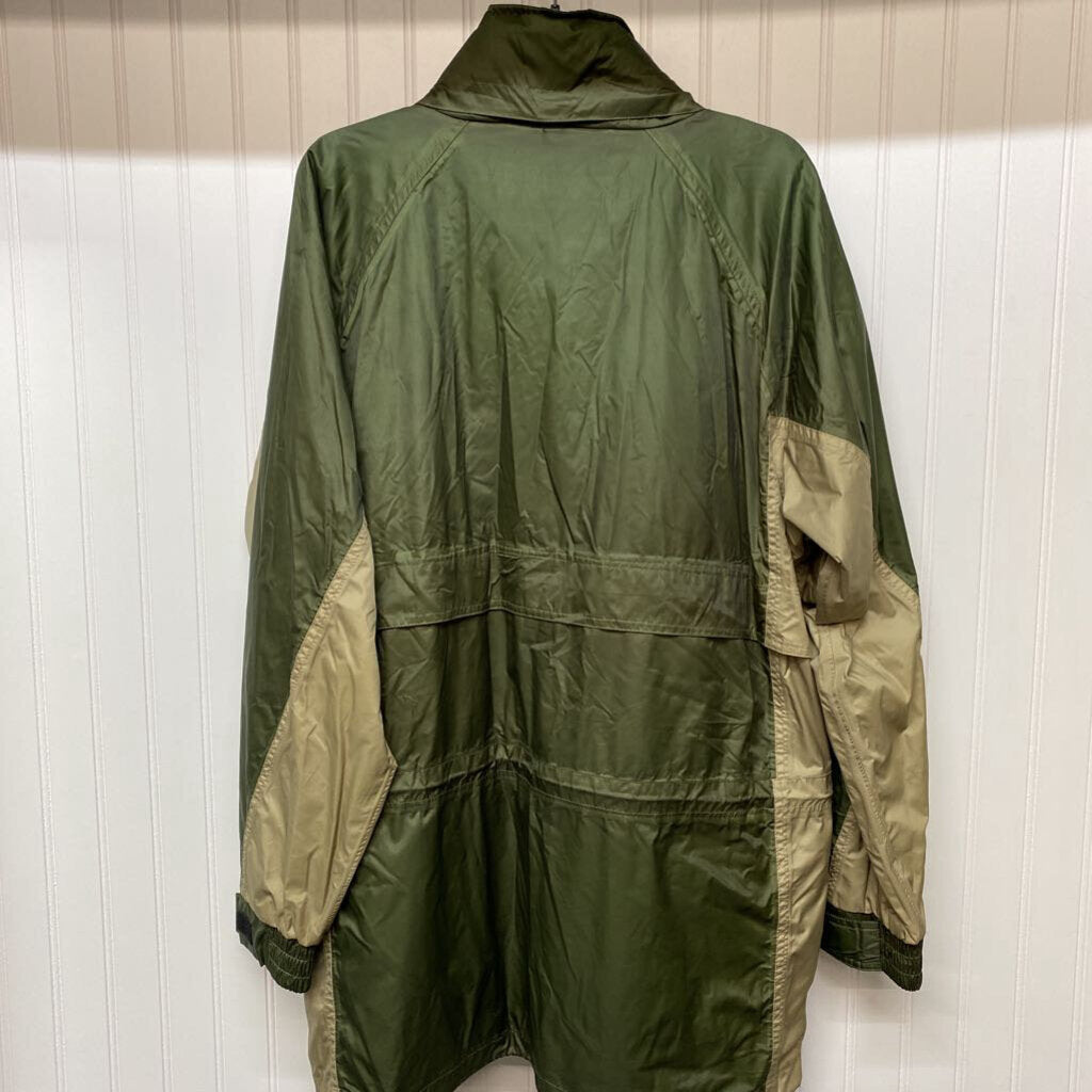 GREEN RAINCOAT