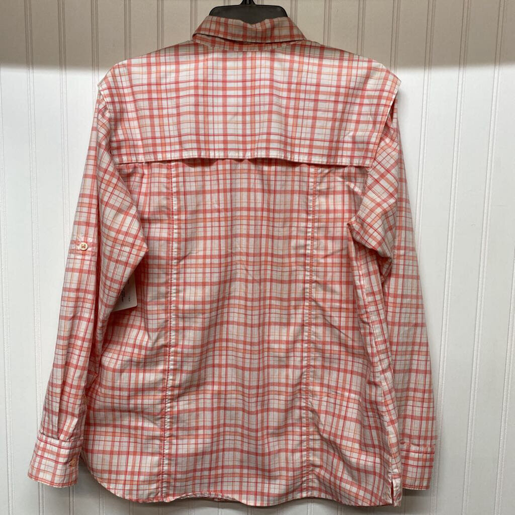 PINK PLAID DRESS SHIRT