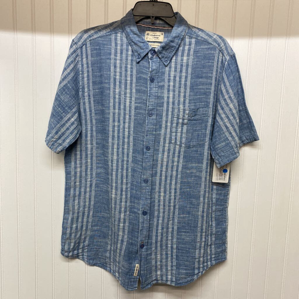 *WEATHERPROOF VINTAGE SHORT SLEEVE LINEN TOP