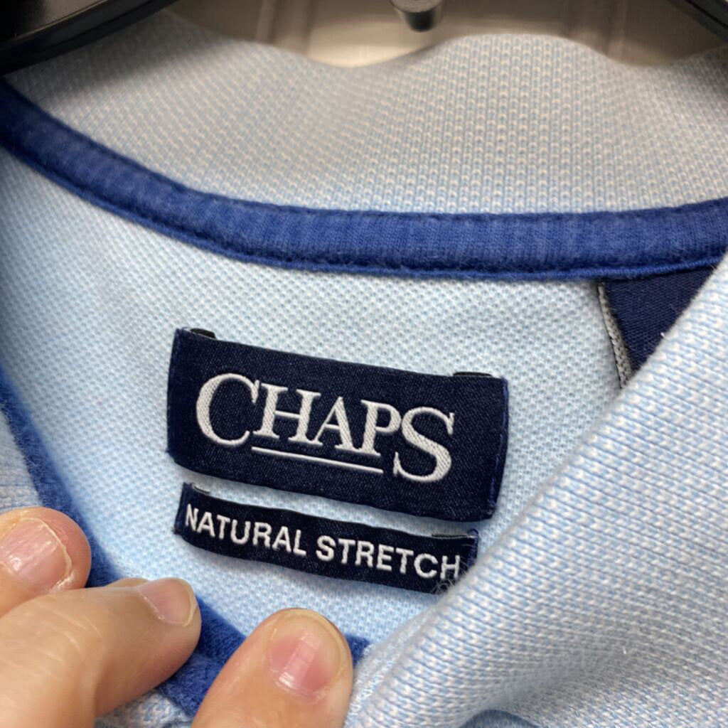 *MENS BOLD STRIPE LIGHT BLUE AND MED BLUE