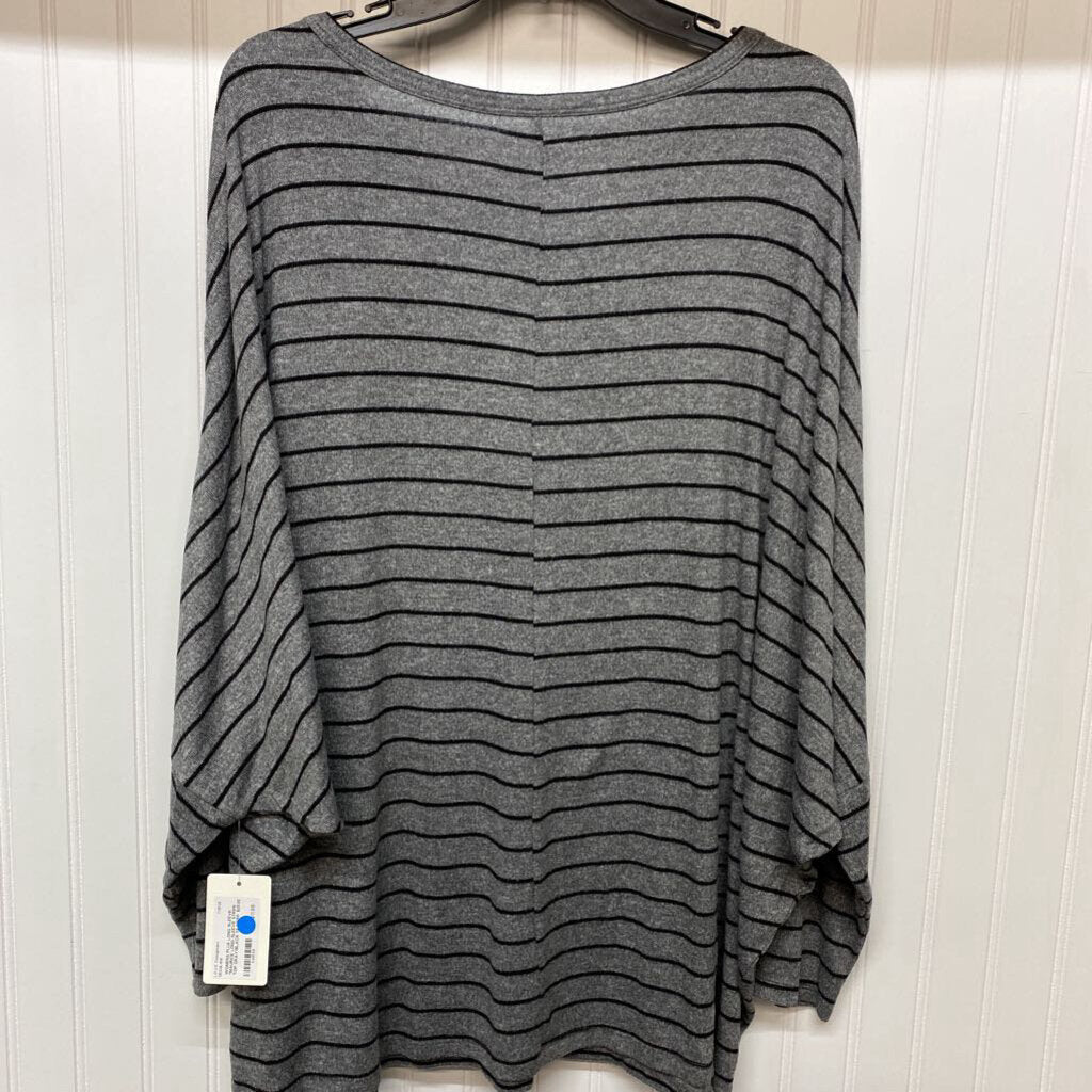 *MAURICE LONG SLEEVE STRIPE TOP
