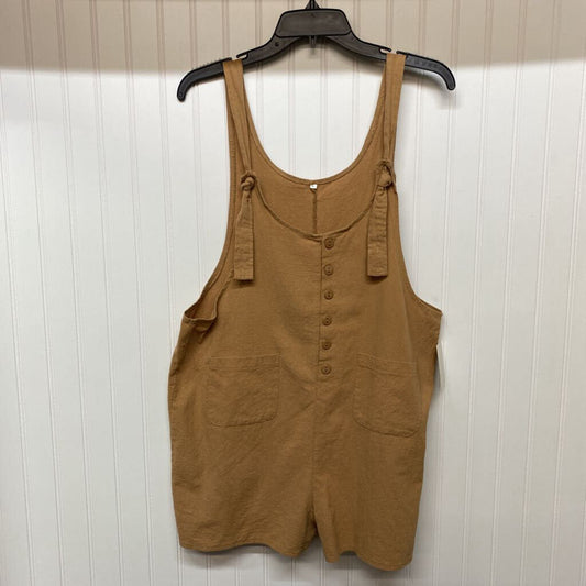 TIE SHOULDER SHORT ROMPER