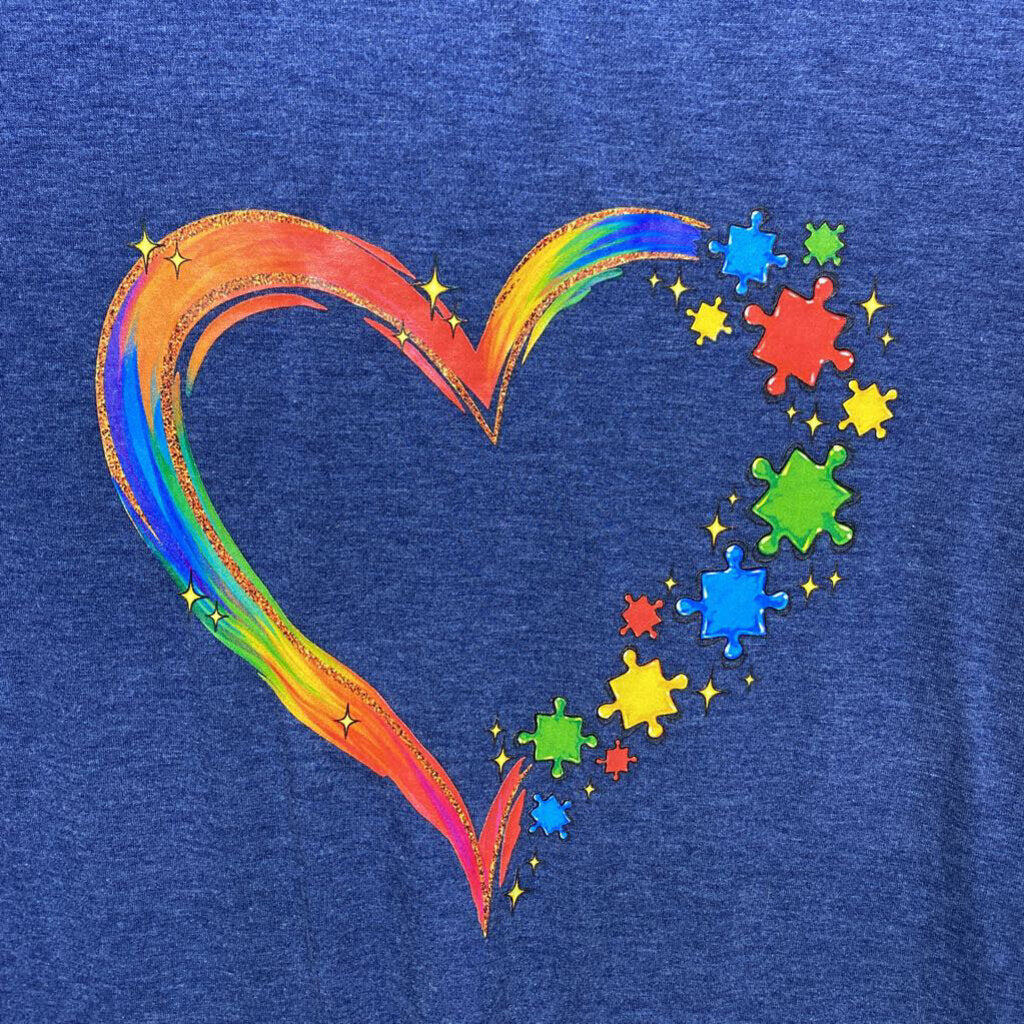 HEART GRAPHIC TEE