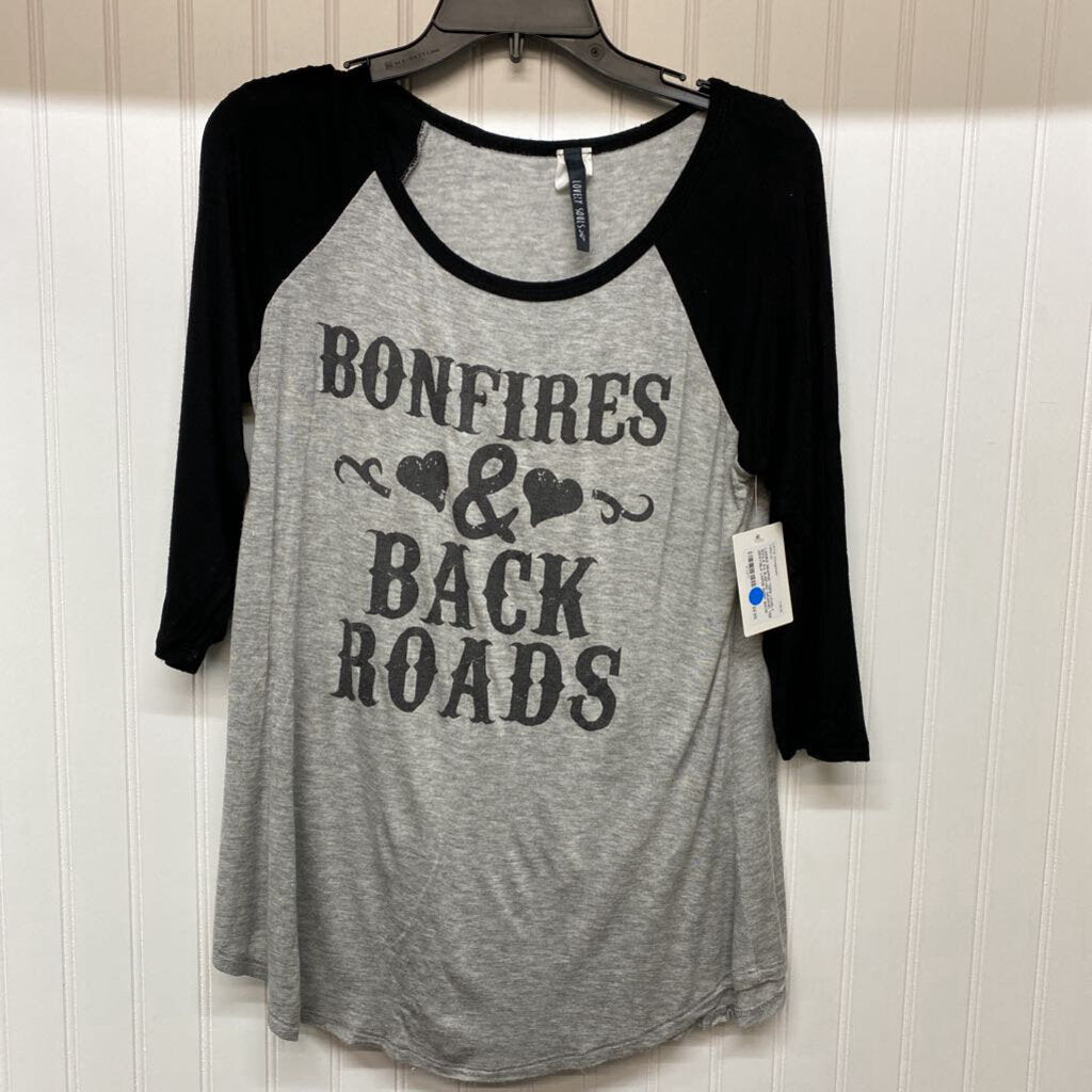 3/4 SLEEVED GRAPHIC TEE