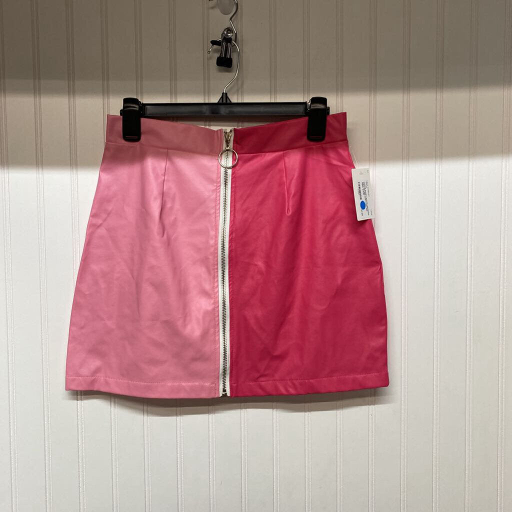 FULL ZIP MINI SKIRT