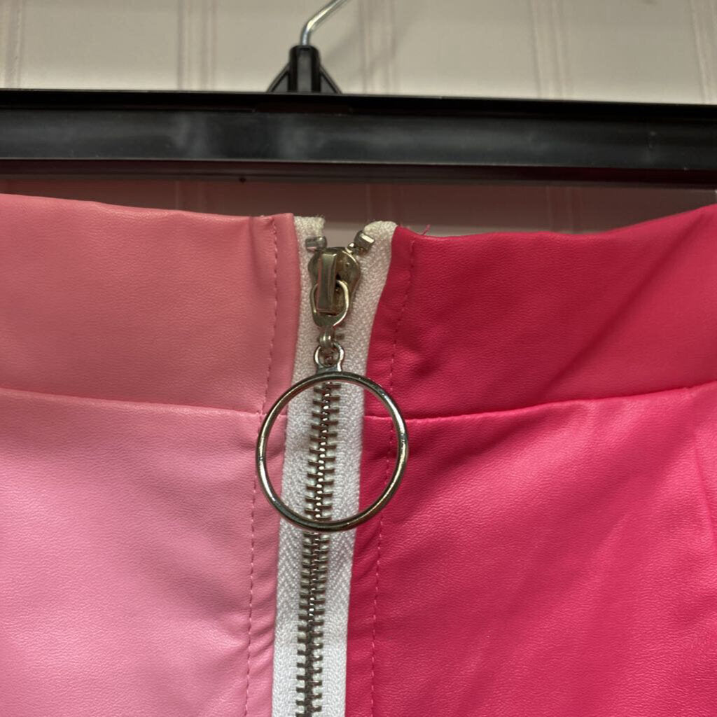 FULL ZIP MINI SKIRT