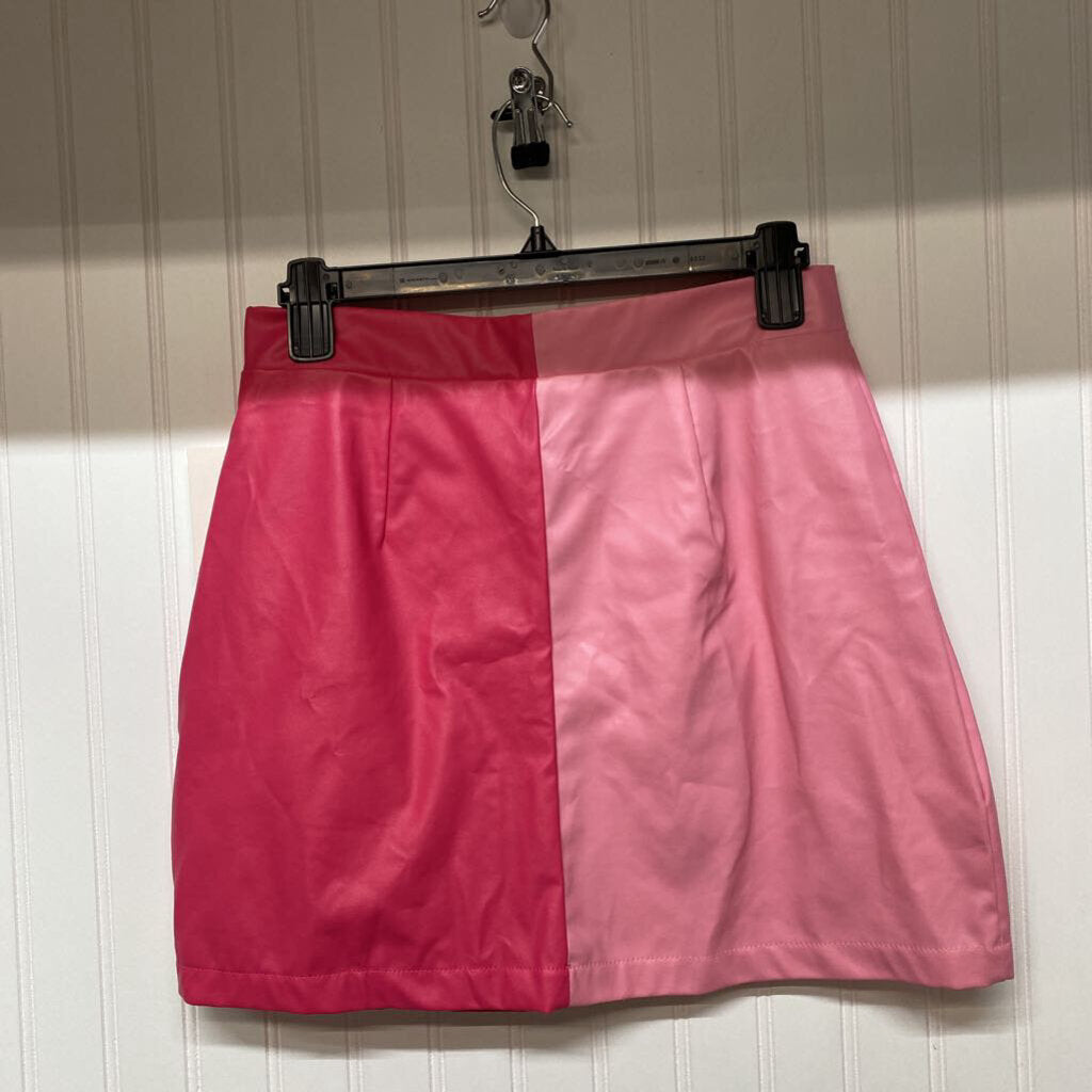 FULL ZIP MINI SKIRT