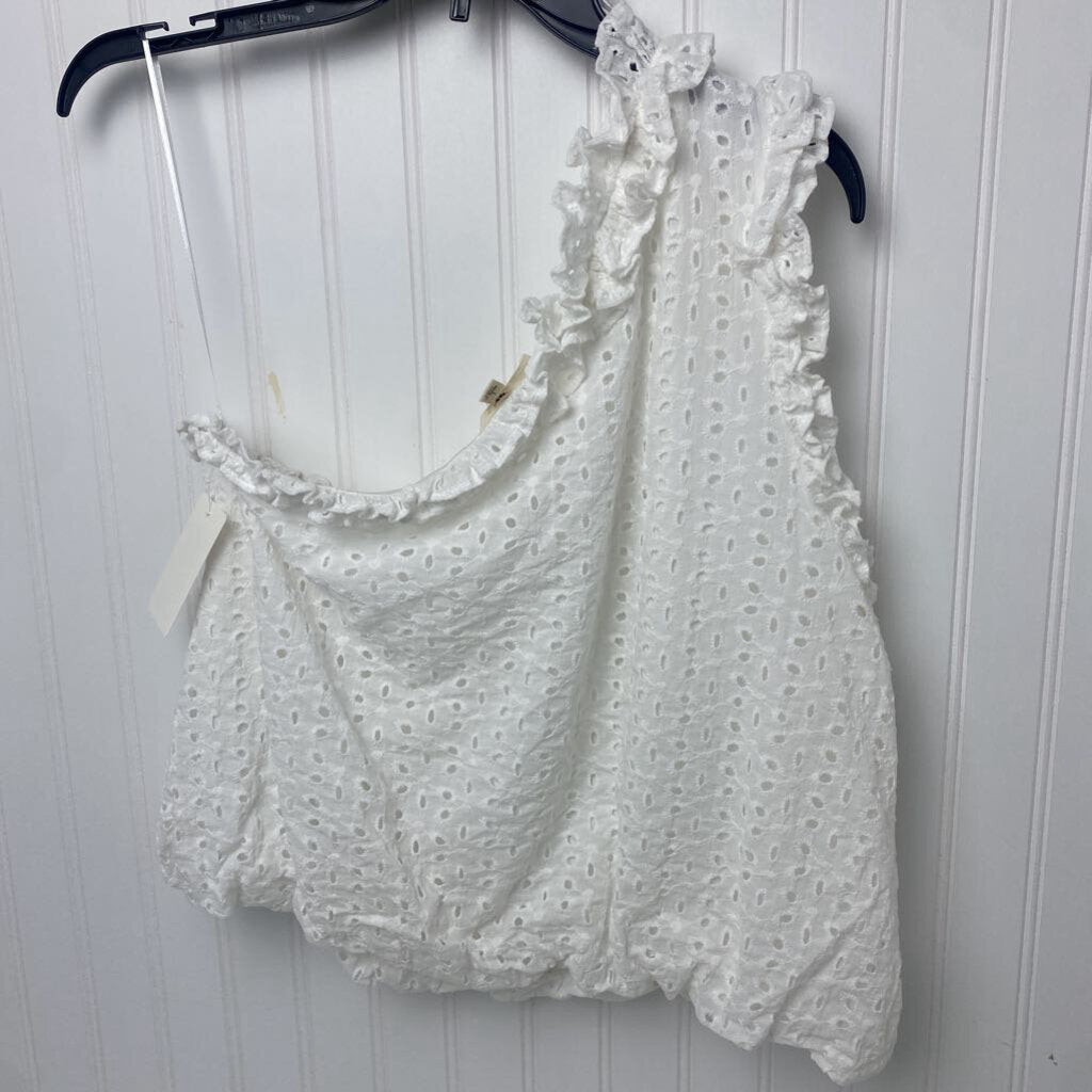 OFF SHOULD WITH EYELET