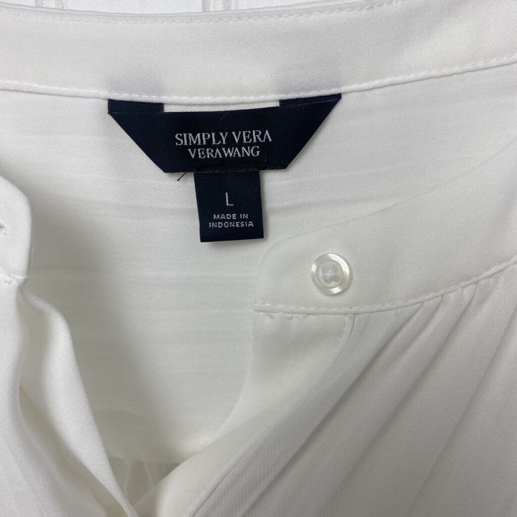 *WHITE SHEER MODERN HENLEY