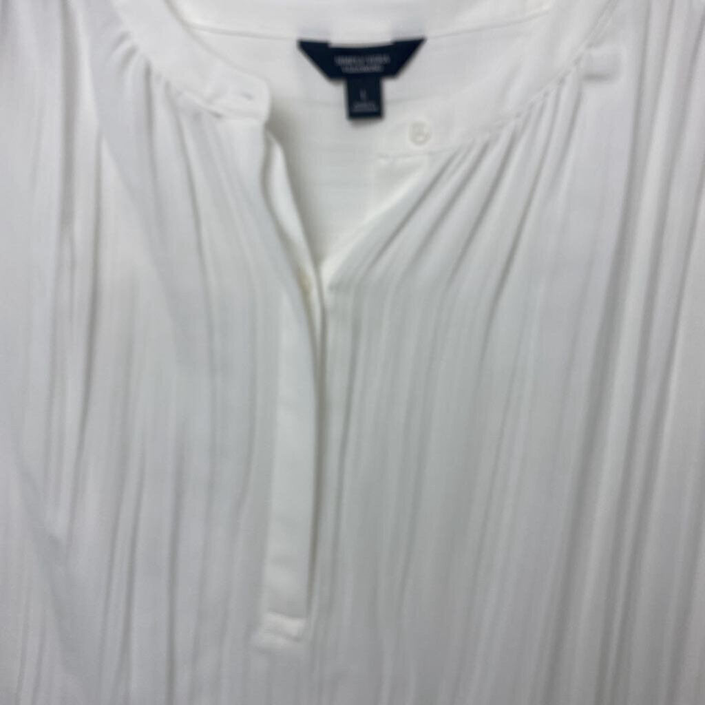 *WHITE SHEER MODERN HENLEY