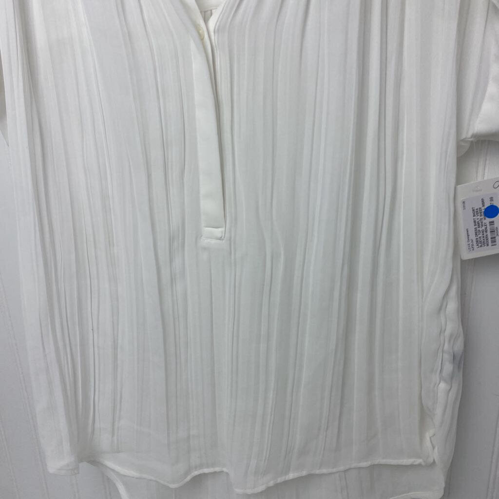*WHITE SHEER MODERN HENLEY