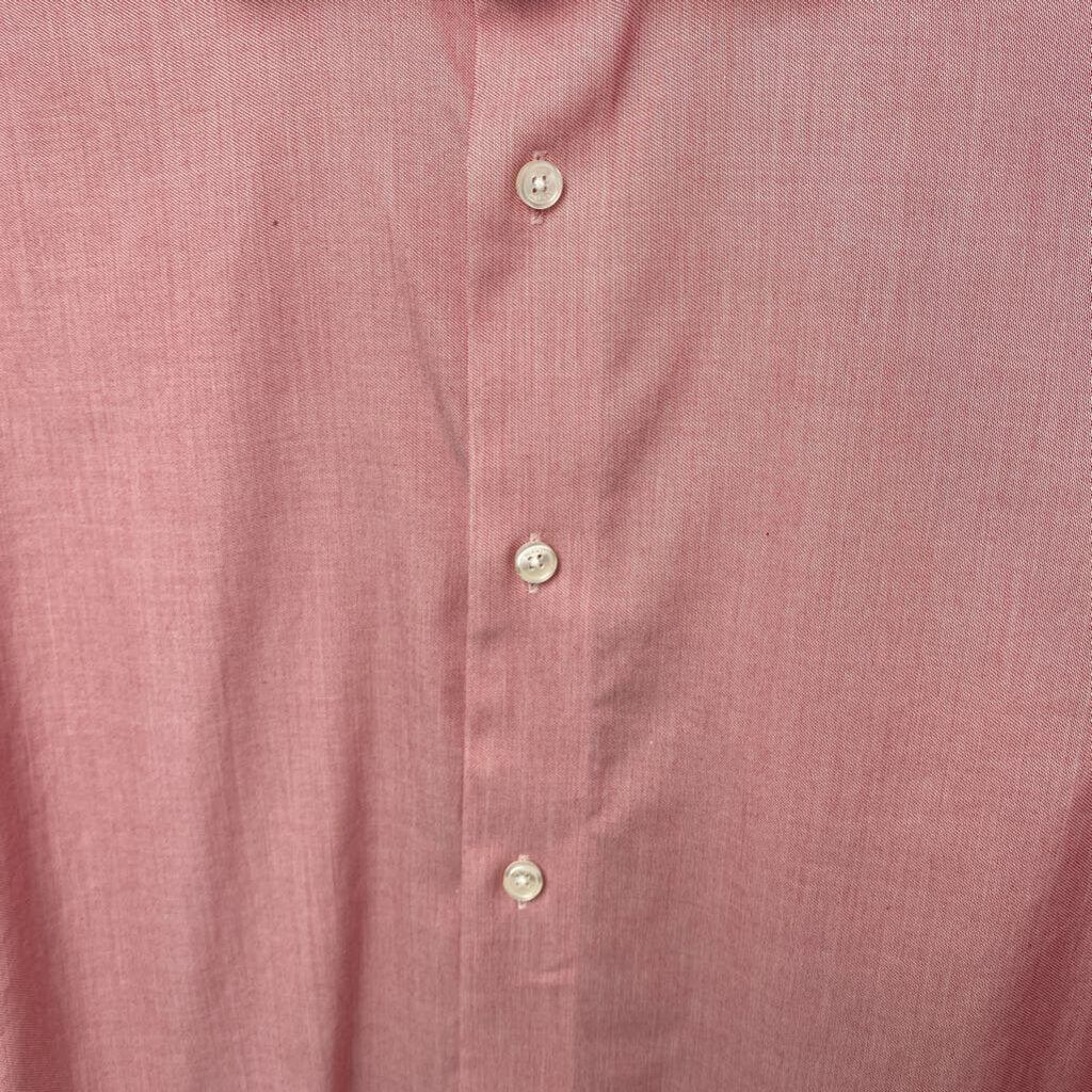 *LONG SLEEVE BUTTON DOWN SOLID RED