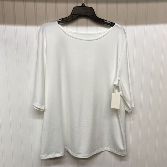 WHITE BASIC TOP