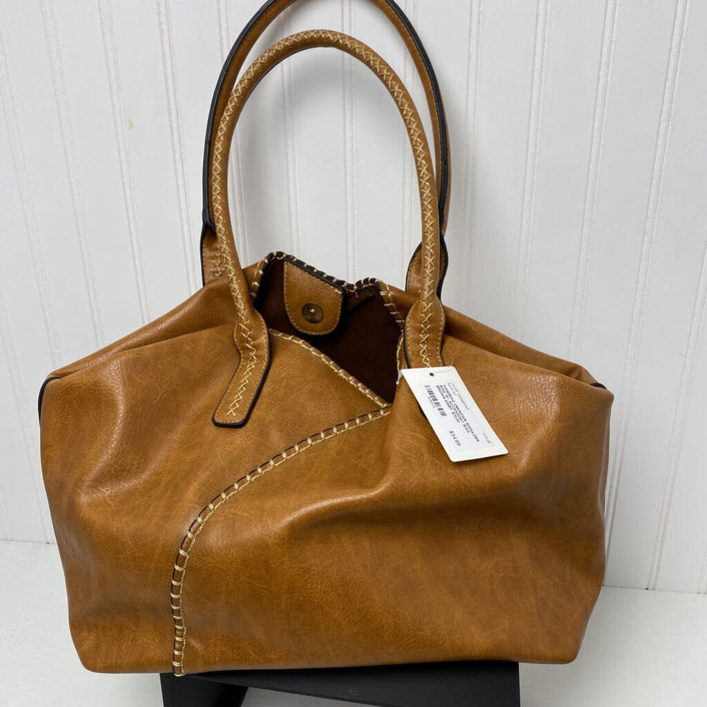 SHOULDER BAG W/ ACCESSORY BAG