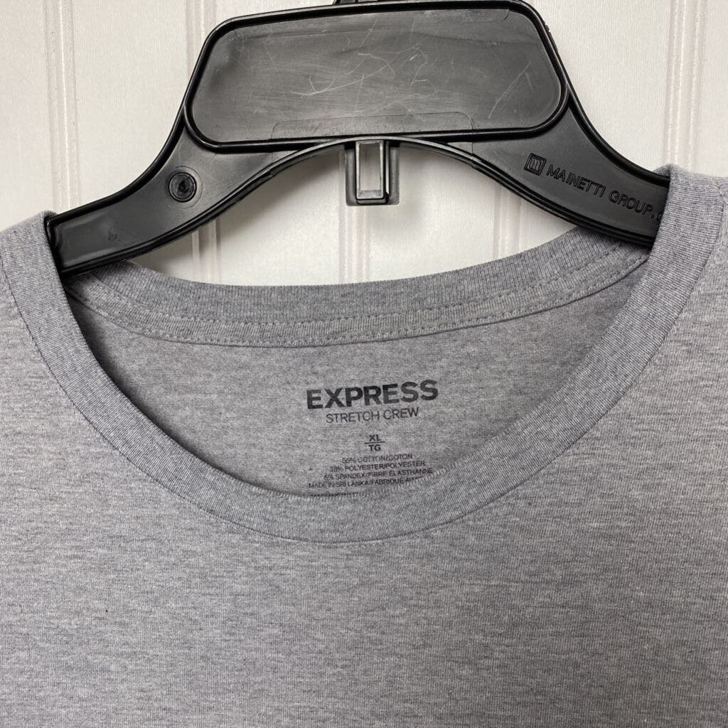SHORT SLEEVE STRETCH CREW NECK TEE